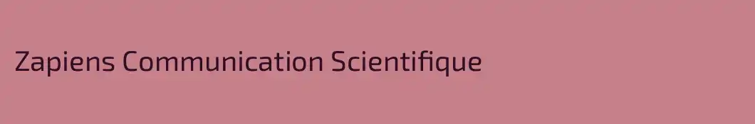 Zapiens Communication Scientifique